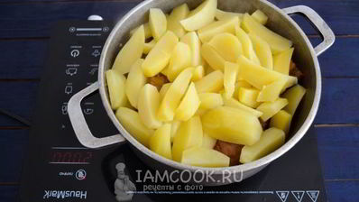 чахохбили с картошкой в духовке