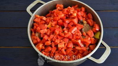 чахохбили с картошкой в духовке