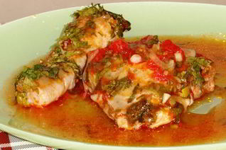 Традиционное куриное чахохбили