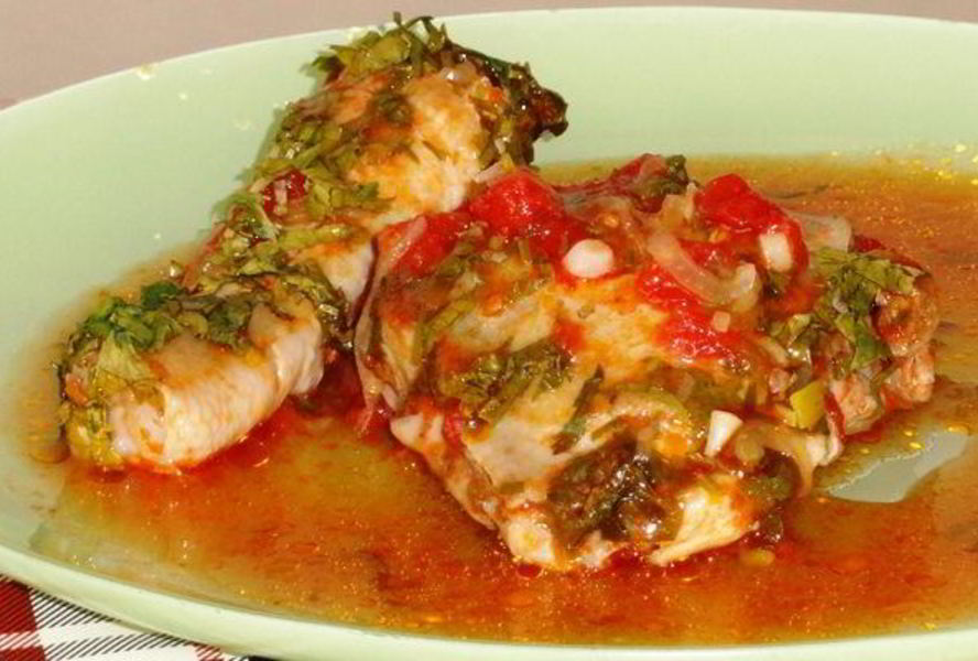 Традиционное куриное чахохбили