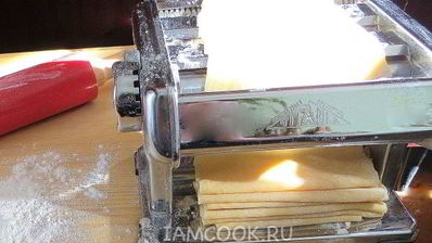 домашняя лапша двух видов