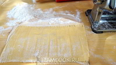 домашняя лапша двух видов