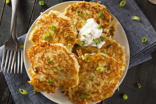 Домашние картофельные драники к завтраку