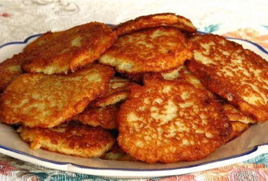 Драники из картофеля с мясным фаршем