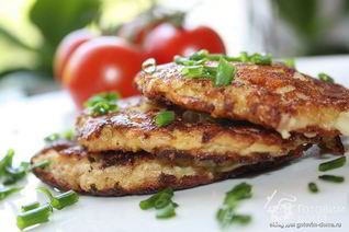 Драники из цуккини с сыром