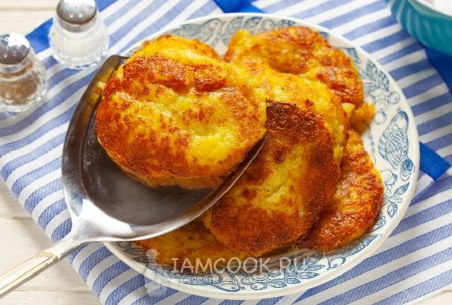Драники из вареной картошки
