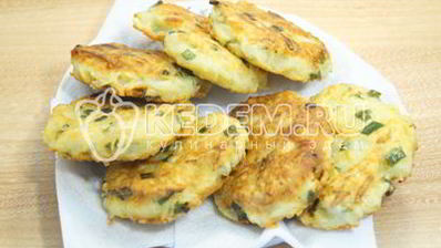 драники картофельные с зеленым луком