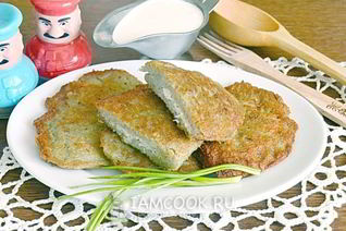 Драники с куриным фаршем