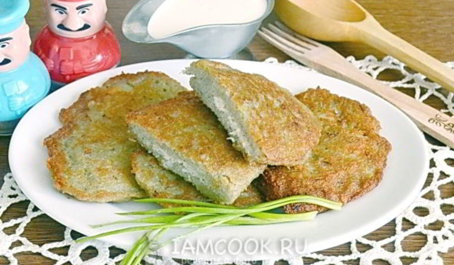 Рецепт драников с куриным фаршем