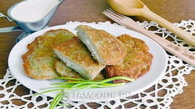 драники с куриным фаршем