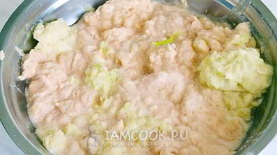 драники с куриным фаршем