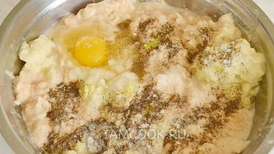 драники с куриным фаршем