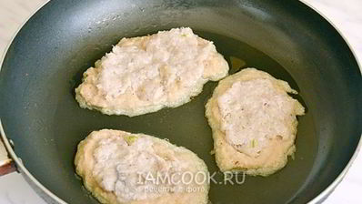 драники с куриным фаршем