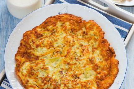 Драники с курицей