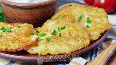 драники с луком