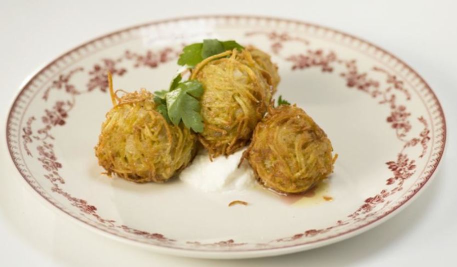 Рецепт драников с мясной начинкой