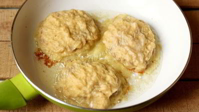 драники с мясом