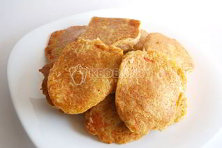 Драники с овощами