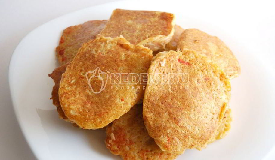 Рецепт драников с овощами