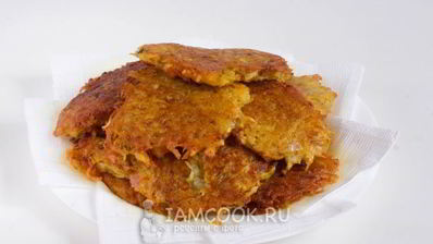 драники с сыром без яиц