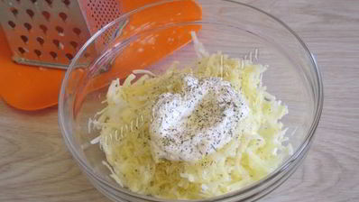 драники с сыром