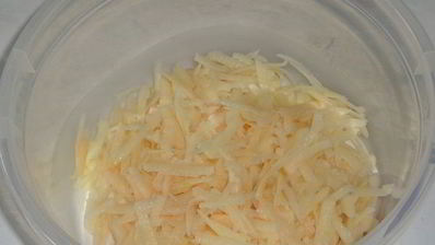 картофельные драники с капустой