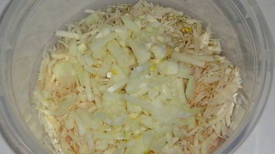 картофельные драники с капустой