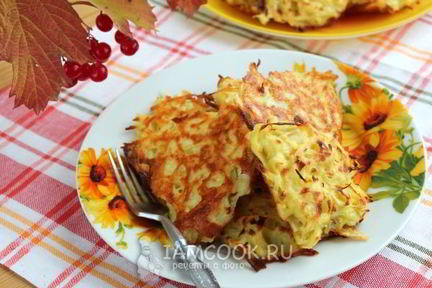 Картофельные драники в духовке