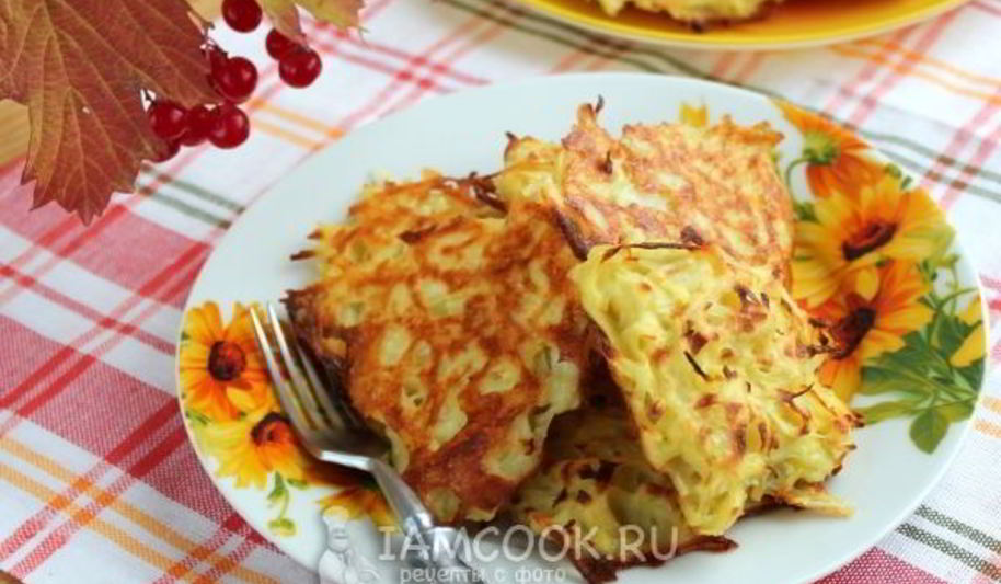 Рецепт картофельных драников в духовке