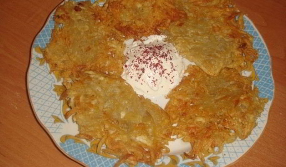 Рецепт хрустящих картофельных оладий-драников