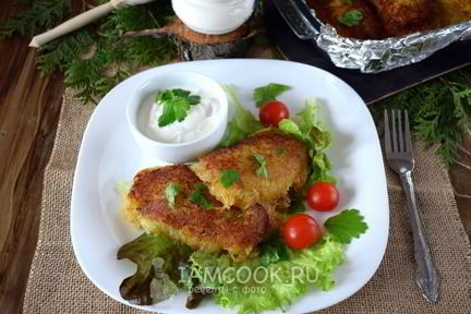 Колдуны из картофеля с фаршем в духовке