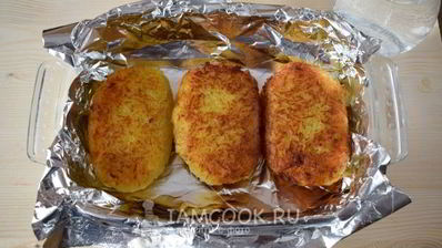 колдуны из картофеля с фаршем в духовке