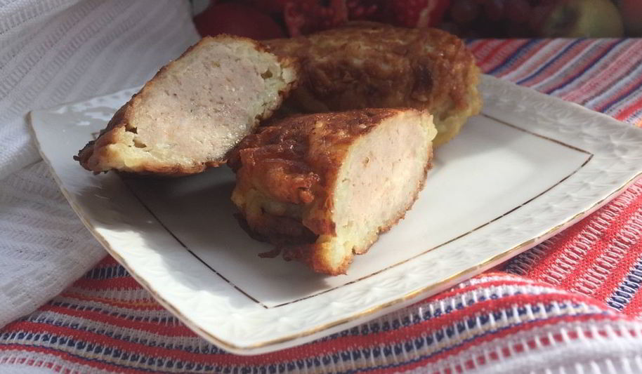 Рецепт колдунов с куриным фаршем