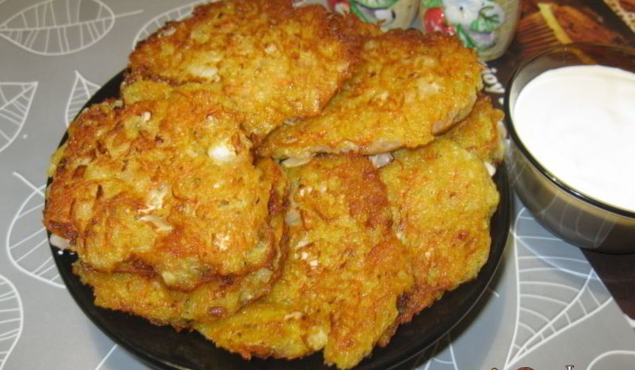 Рецепт овощных драников