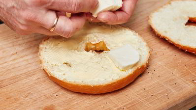 бейгл с форшмаком