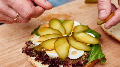 бейгл с форшмаком