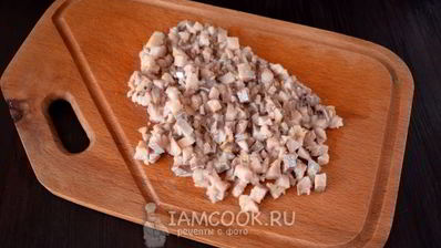 форшмак с творожным сыром