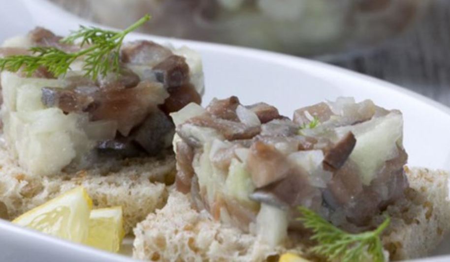 Рецепт форшмака с яблоками