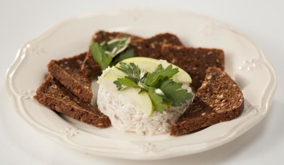 Рецепт форшмака с зерновым хлебом