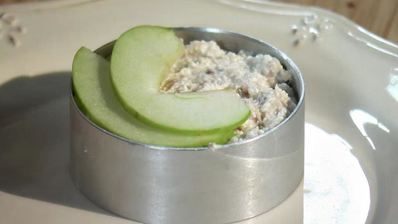 форшмак с зерновым хлебом