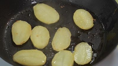 запеченный форшмак на картофельных медальонах