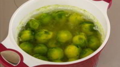 брюссельская капуста с фрикадельками