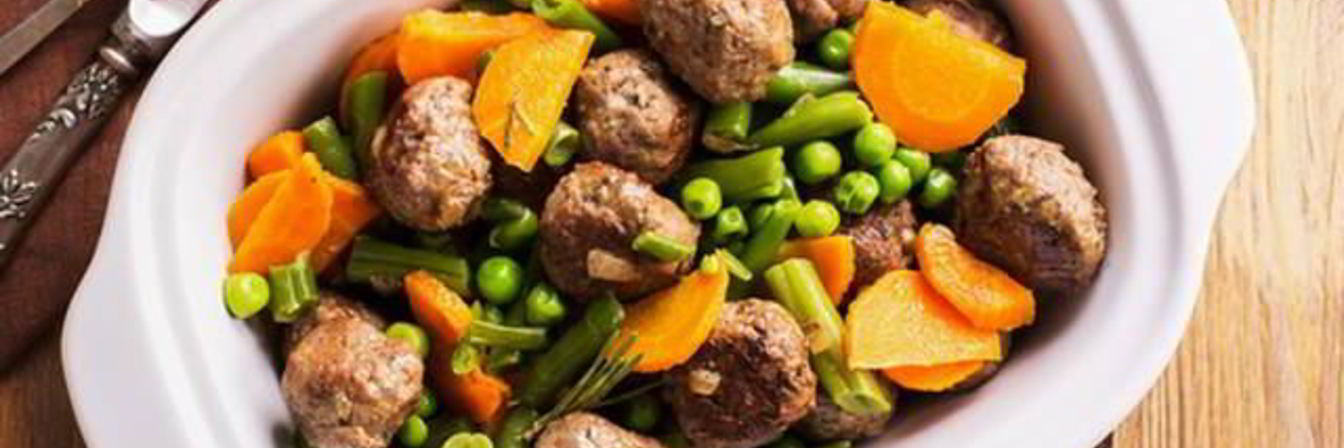 Фрикадельки из баранины с курагой