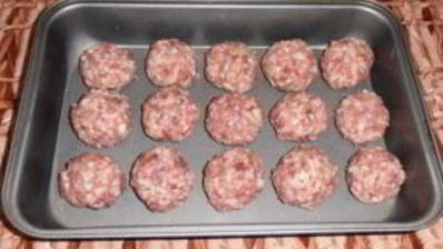 фрикадельки из фарша с рисом