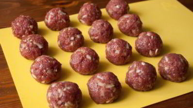 фрикадельки из говядины с печеной тыквой