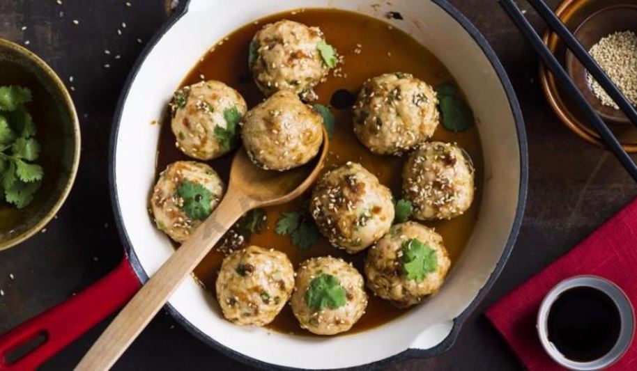 Рецепт фрикаделек из курицы в азиатском стиле в духовке