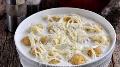 фрикадельки из минтая