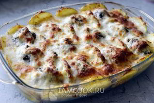 Фрикадельки по-шведски под французским соусом