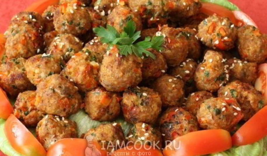 Рецепт фрикаделек с булгуром по-арамейски