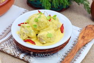 Фрикадельки с манкой